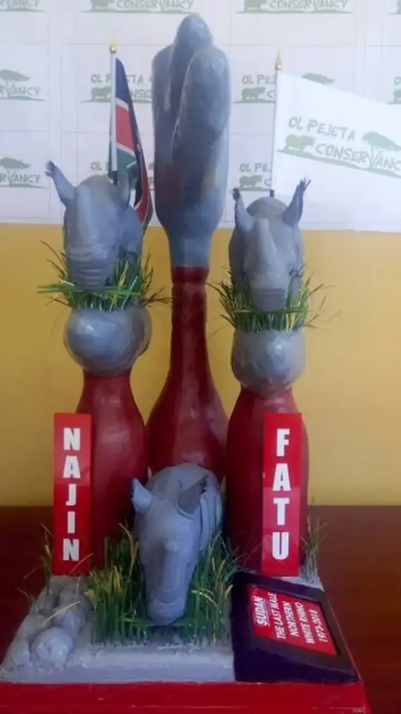 Rhino, white rhino, rhino art gifts, unique, original artwork, handmade sculptures, animals, northern white rhinos, Fatu and Najin, gifts for animal lovers