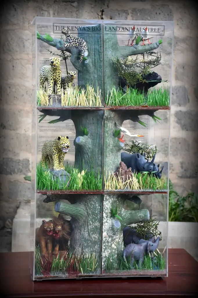 Safari animals, African, wildlife, unique, original art, handmade sculptures, animals, wild animals,animal gifts, gifts for animal lovers